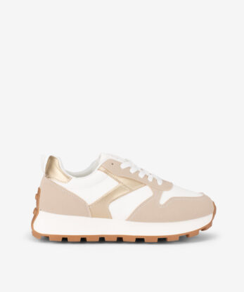 SAPATILHA MULTIPEÇA COMBINADA DE ATACADOR COM SOLA ESTILO RETRO RUNNING