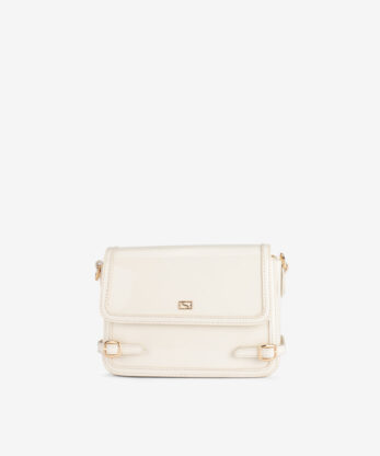 CLUTCH DE ABA ESTAMPADA COM ALÇA TIRACOLO